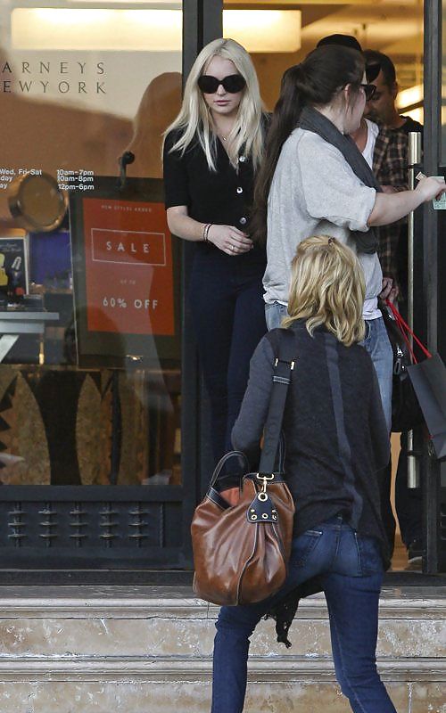 Lindsay Lohan ASS Shopping in Beverly Hills #6615265