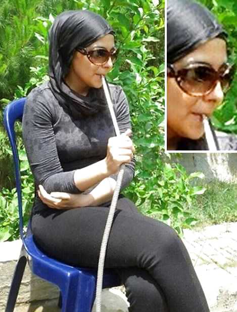Smoking- hijab niqab jilbab arab  #17443858