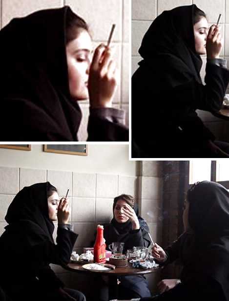 Smoking- hijab niqab jilbab arab  #17443908