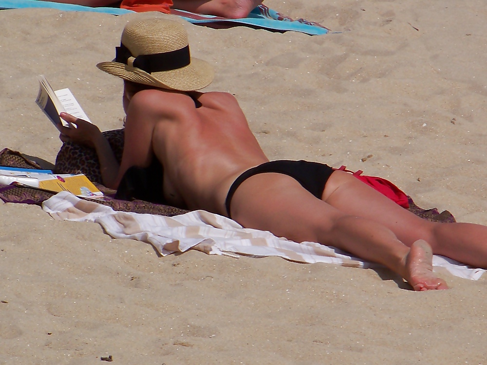 Topless beach #19864238