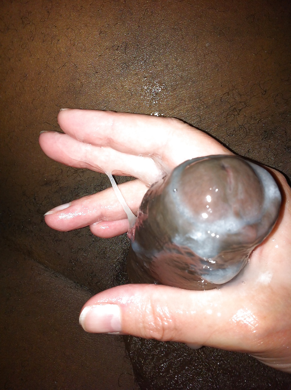 Handjob off my gf n she swollows my massiv load #13134359