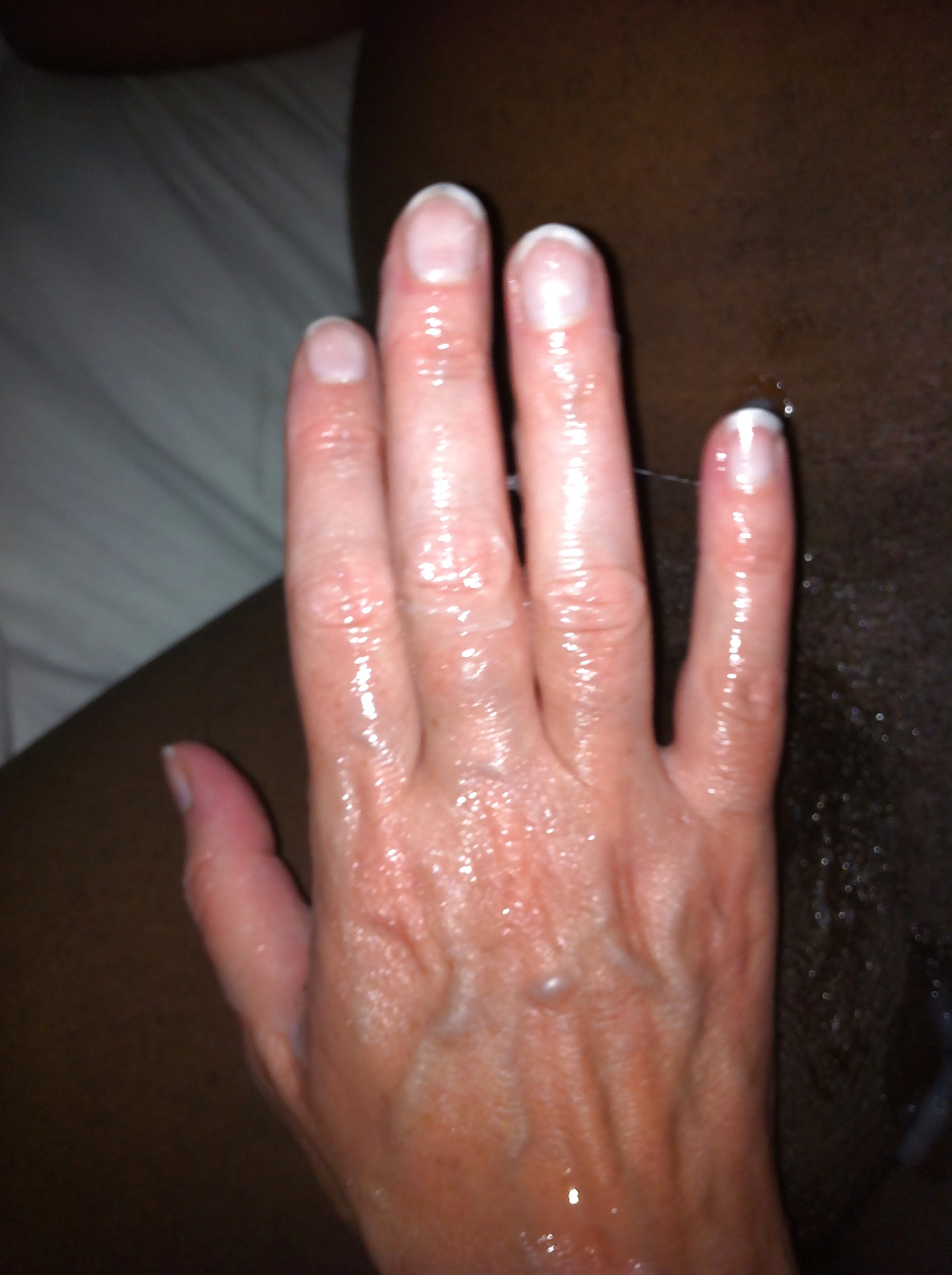 Handjob off my gf n she swollows my massiv load #13134488