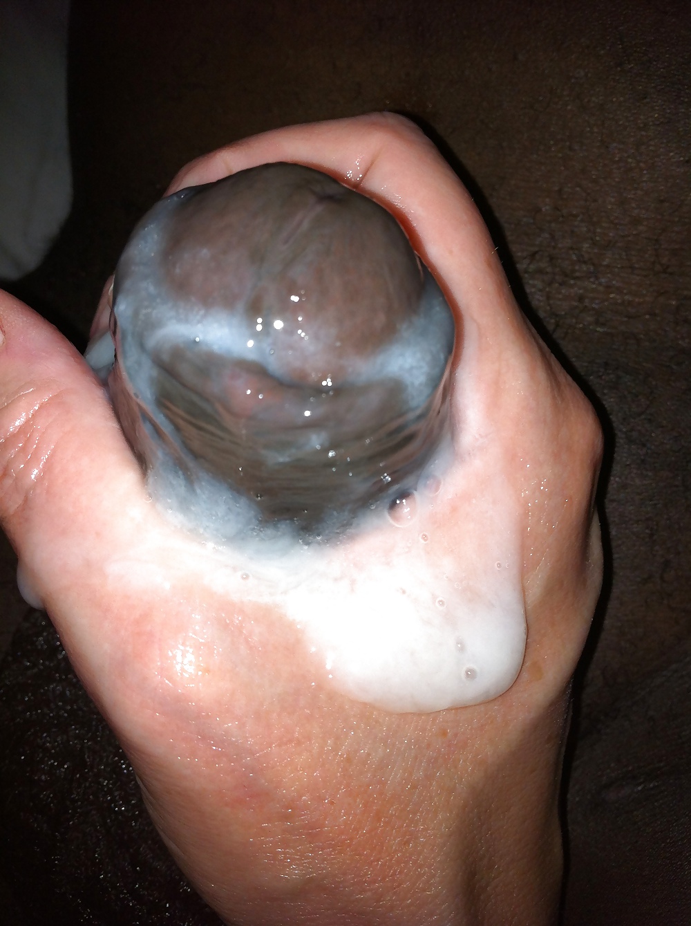 Handjob off my gf n she swollows my massiv load #13134505