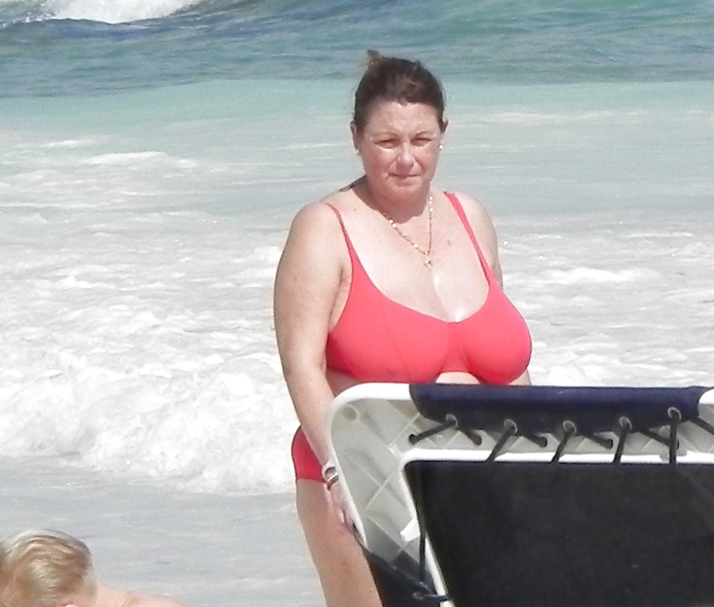 Mature boobs beach #5532653