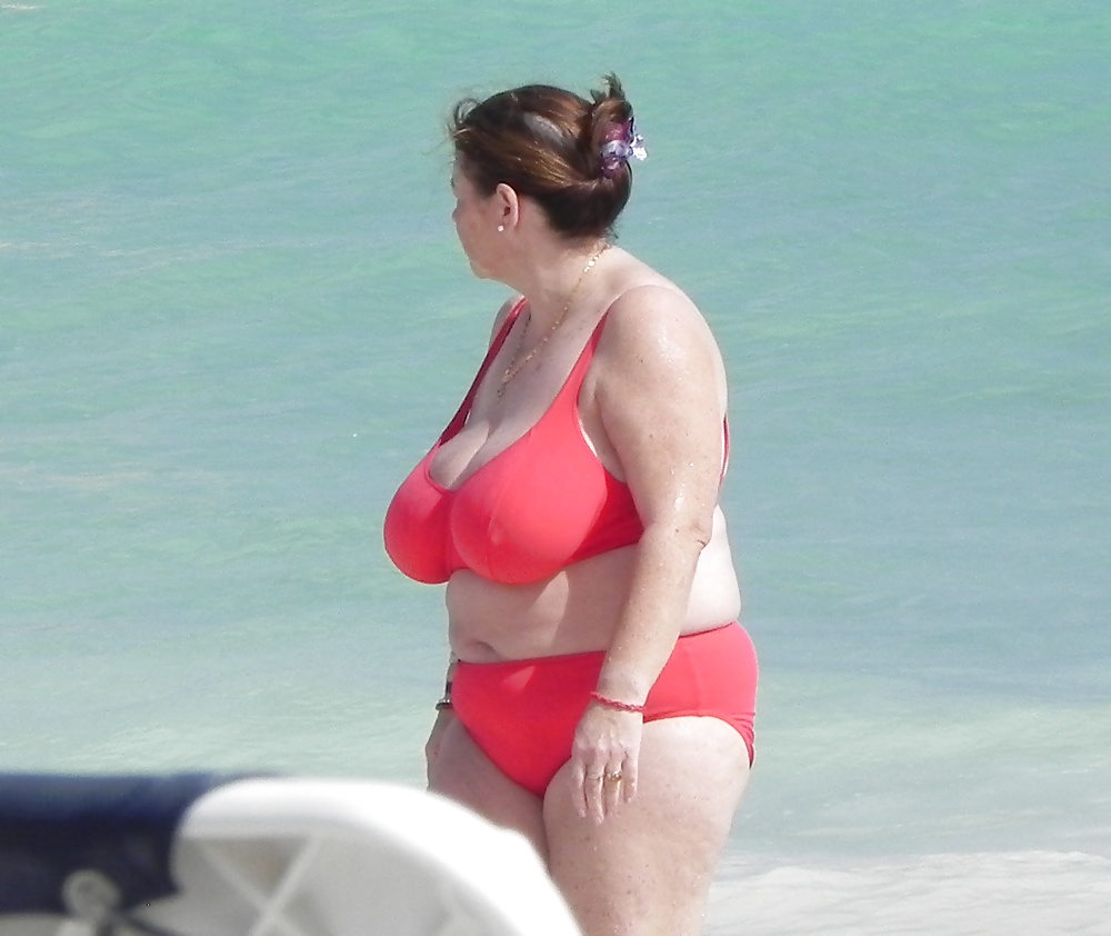 Mature boobs beach #5532722