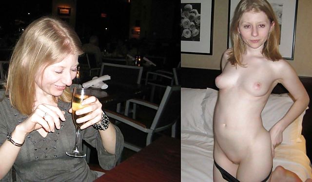 Teens dressed undressed Before and After #15484647