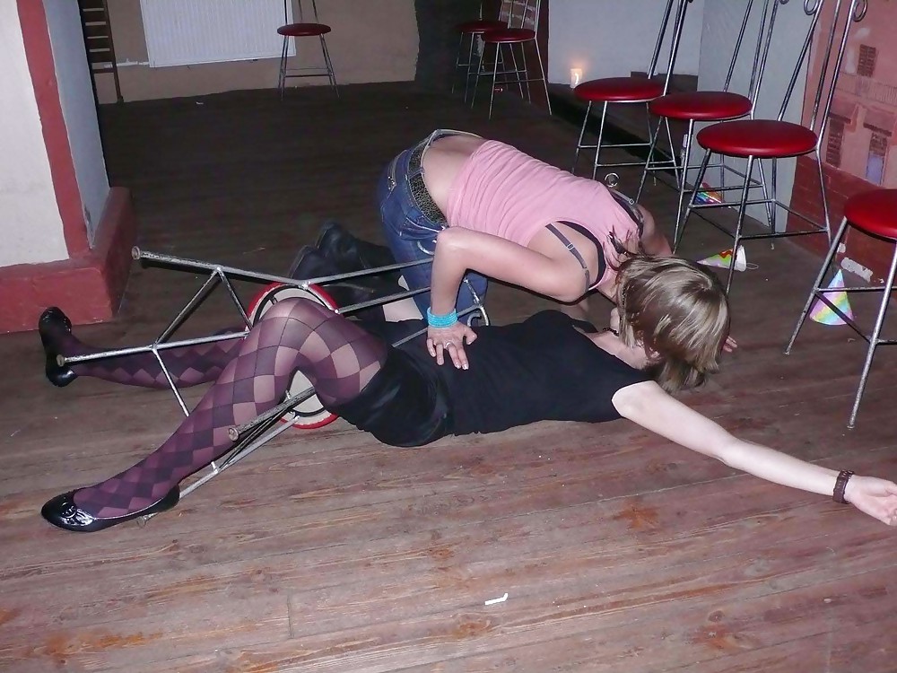 Lesbian Stocking Smoochers #8774088