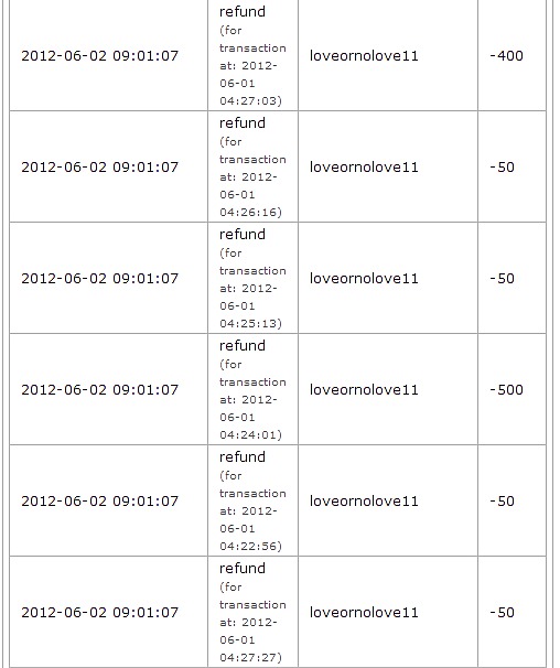 払い戻し
 #11946693