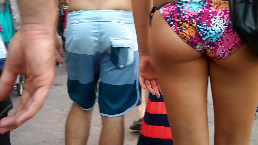 Butt & ass in nice sexy bikini  #4383591
