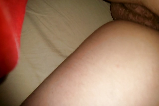My wife in bed