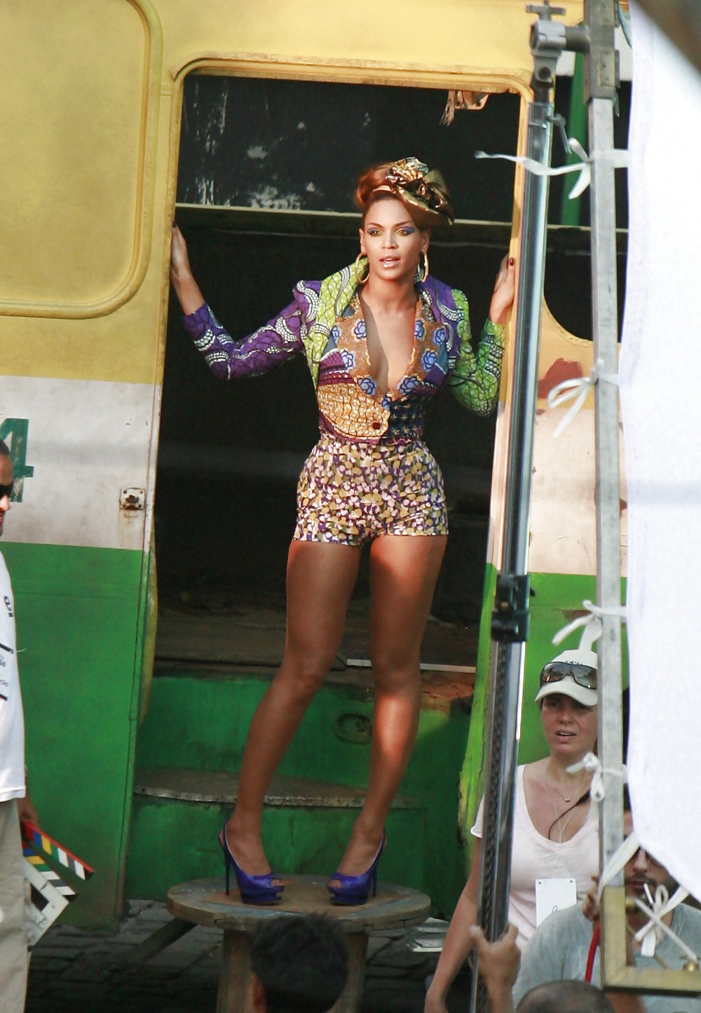 Beyonce en el set de video musical en rio de janeiro
 #2930881