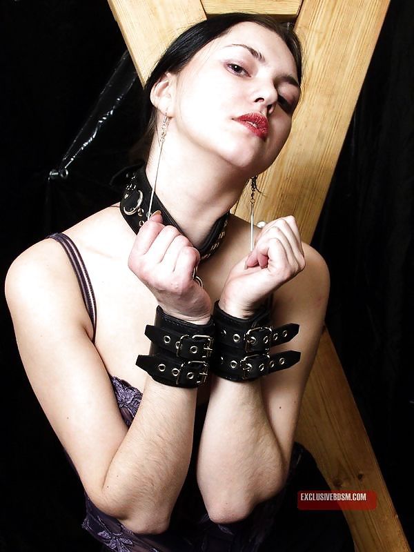 Gothic girl in restraints #4093048