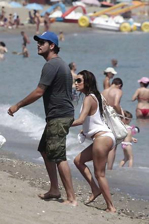 Eva longoria in white bikini #7192101