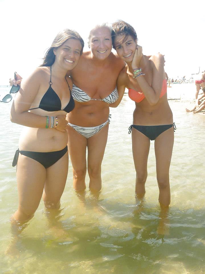 HOT CANDID TEENS AT BEACH - COMMENT THIS SLUTS NEED DICK  #13732533