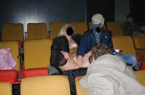 Women that need to be public sluts in adult theaters #12976910