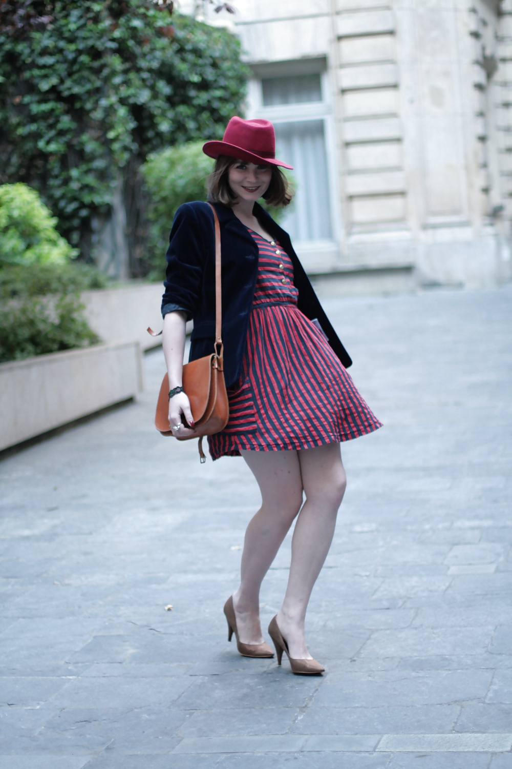 Französisch Blogger-Modus Mit Sexy Beine 7 #16429313
