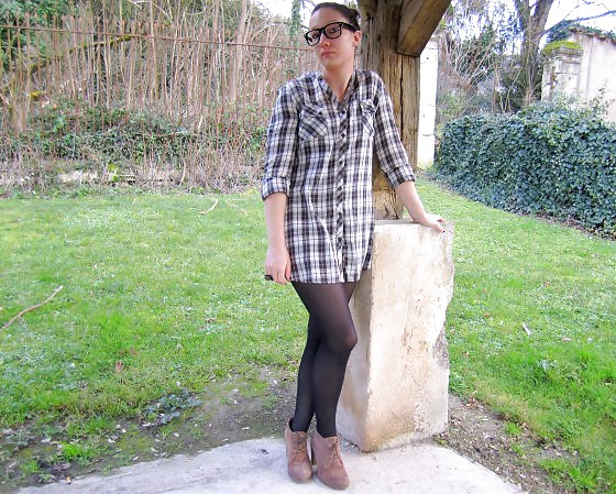 Französisch Blogger-Modus Mit Sexy Beine 7 #16429319