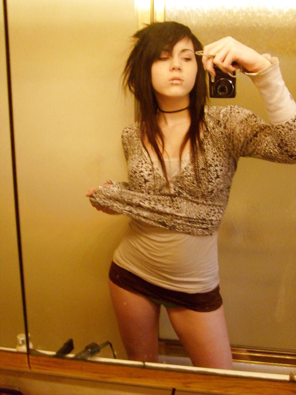 CUTE SEXY EMO CHICK #9851092