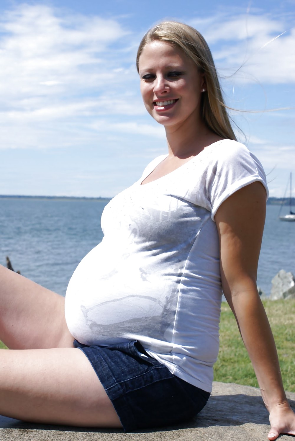 Sexy pregnant girls (clothed) #17744707