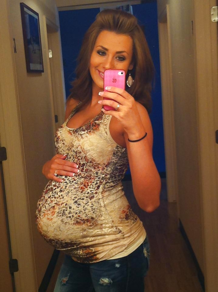 Sexy pregnant girls (clothed) #17744722