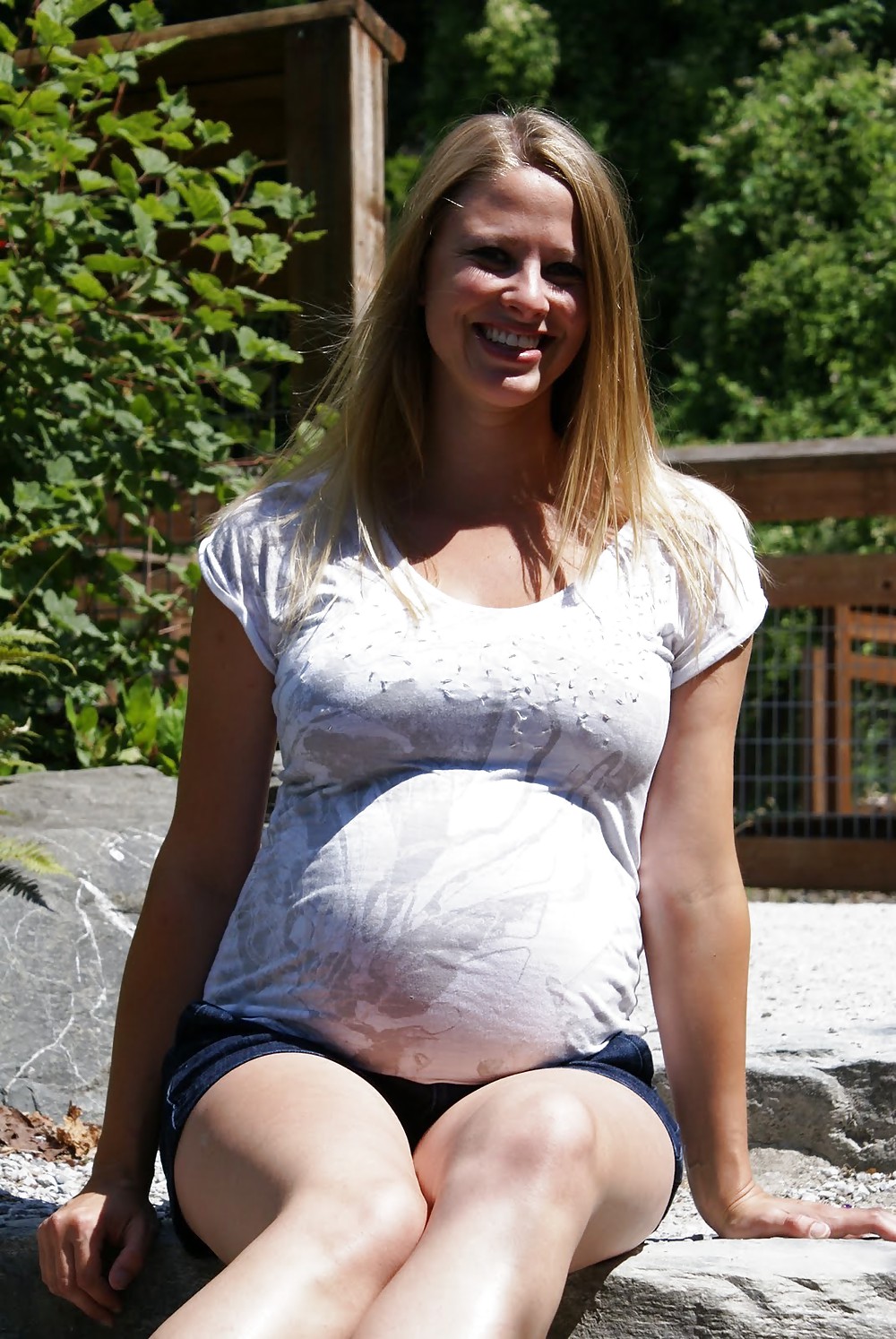 Sexy pregnant girls (clothed) #17744763