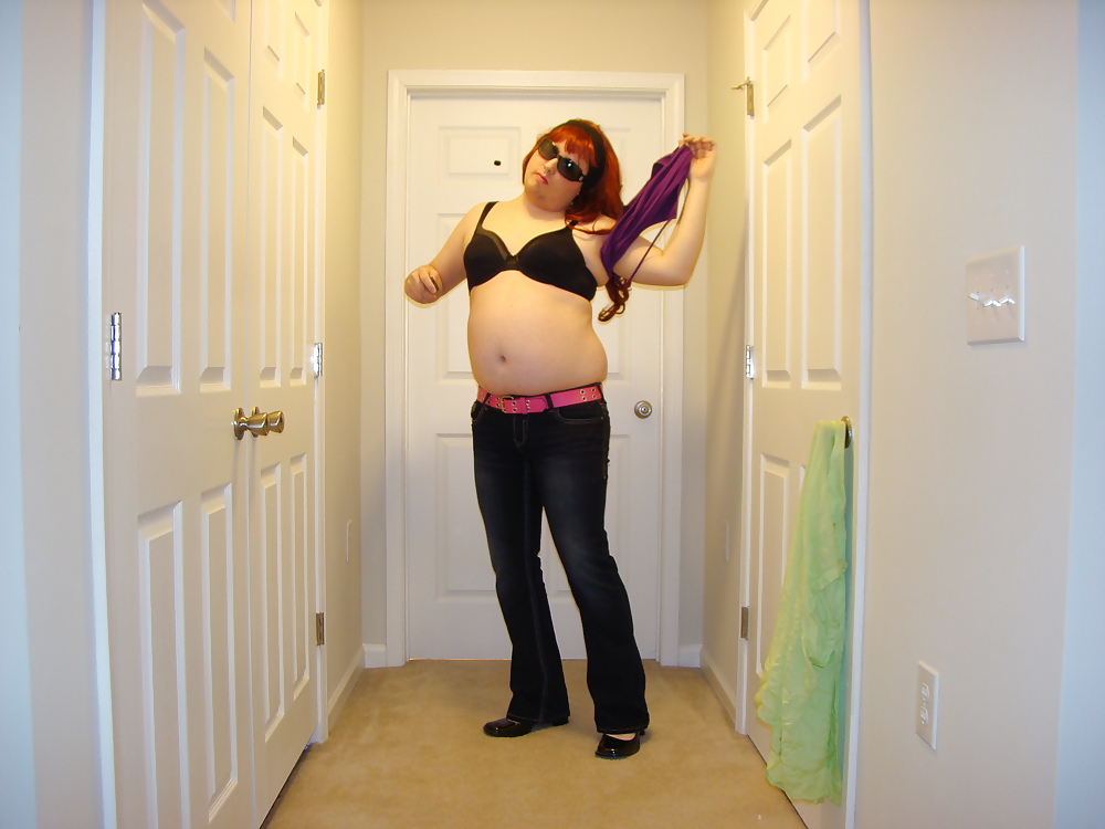 Jeans and Purple Cami #17811981