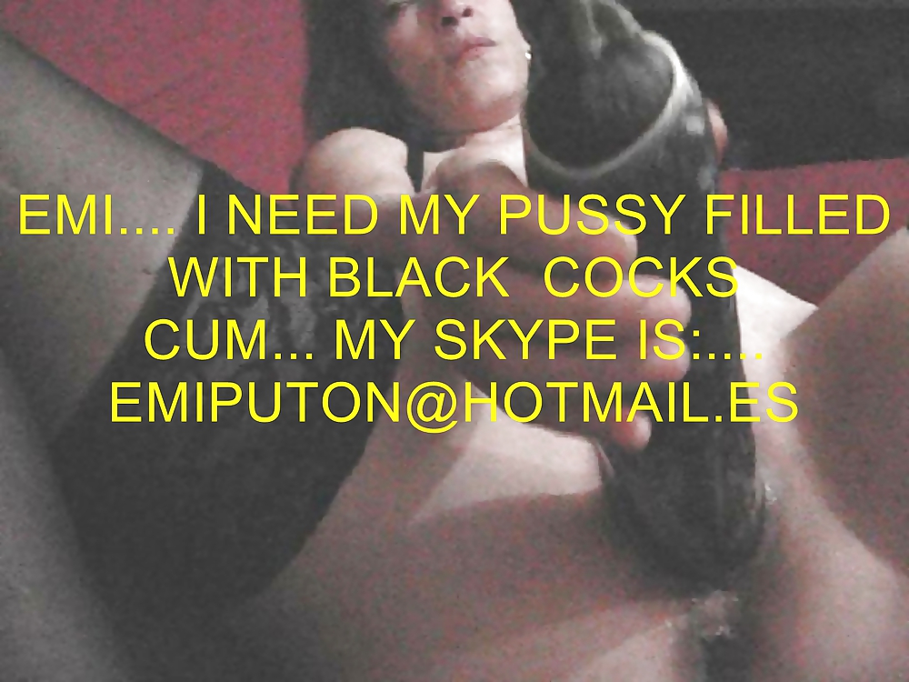 EMI my pussy, black cocks wants cum  #21901307