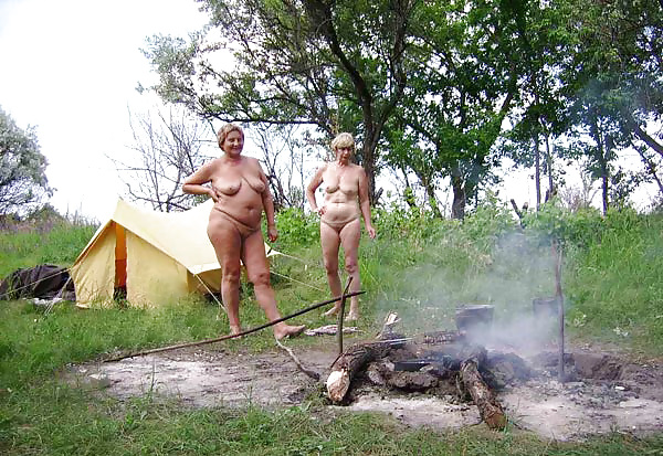 Sexy matures camping nude
 #4246995