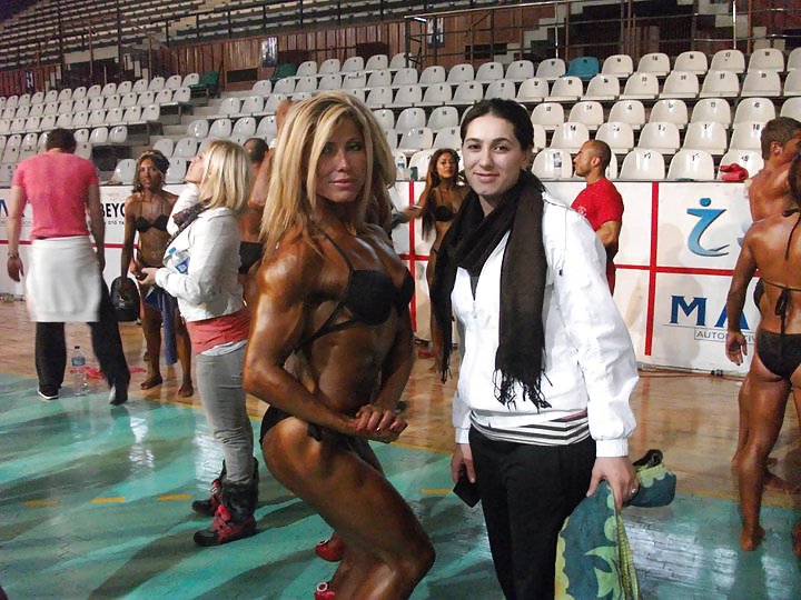 Turkish muscle female lady isil #10228354
