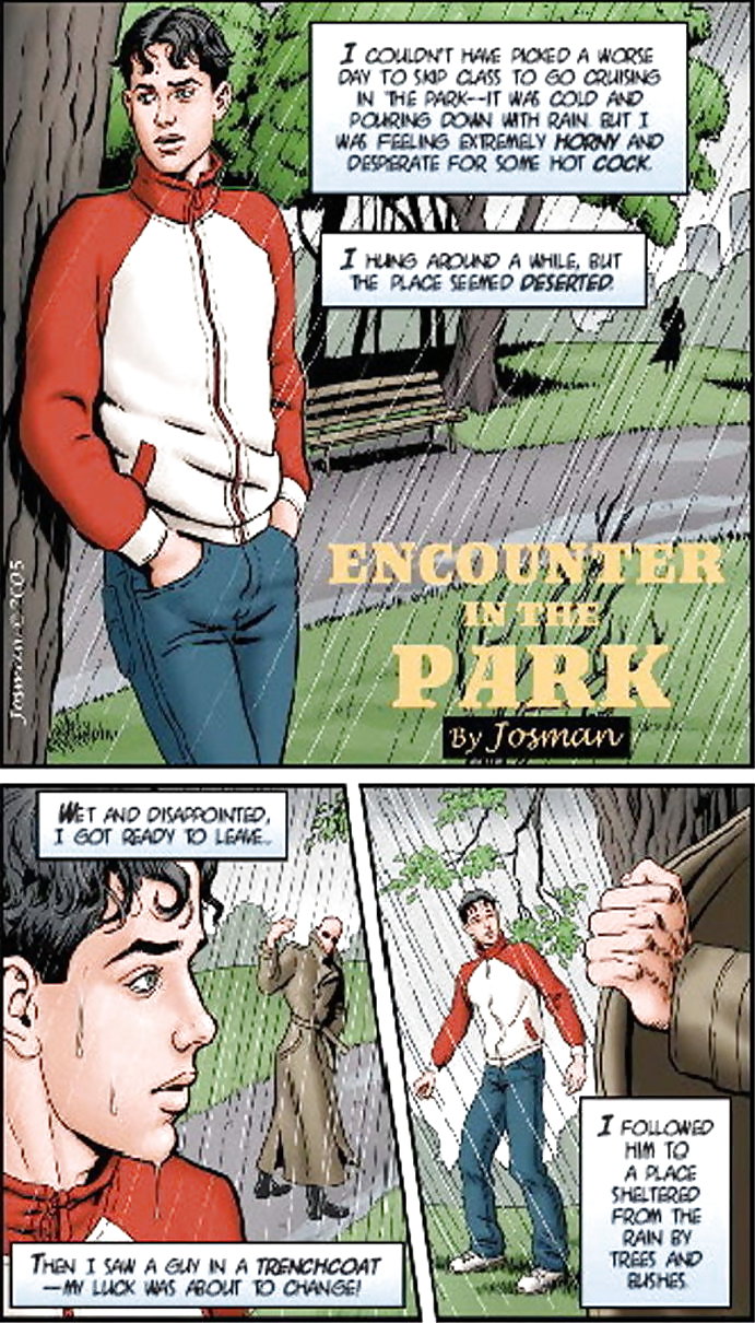 Encounter at the Park (yaoi) #17679055