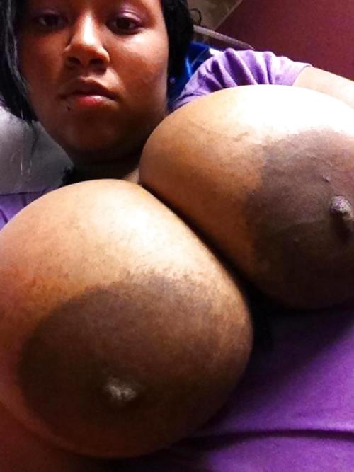 巨大な乳房の黒人女性 3
 #10258154