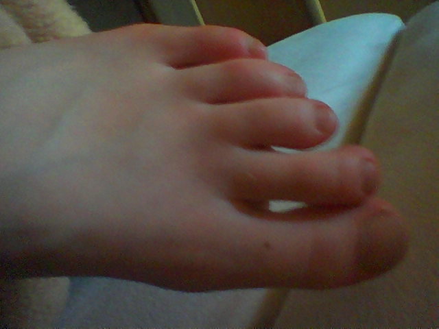 Lara 's Feet - Foot models nipples pale flexible toes soles  #17829946