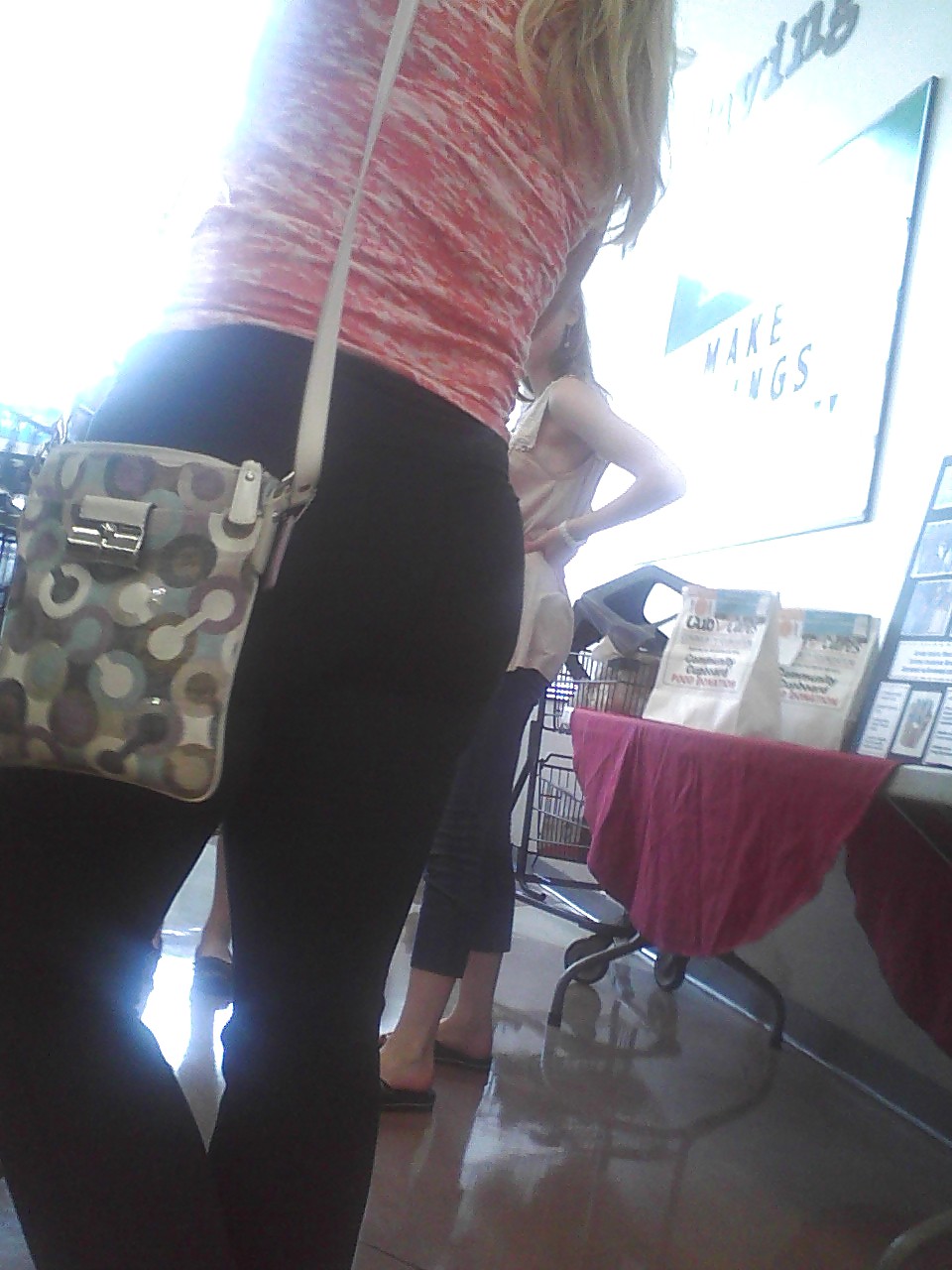 Candid - Check out line  #12906155