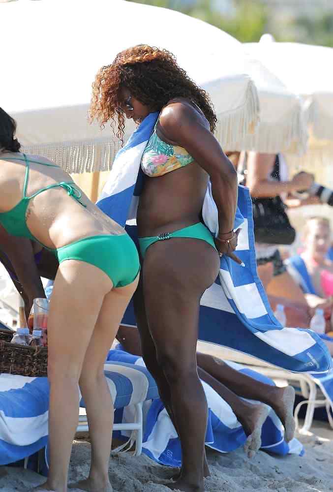 Serena Williams Sexy Grand Mélange ébène Cul Par Darkko #20875525