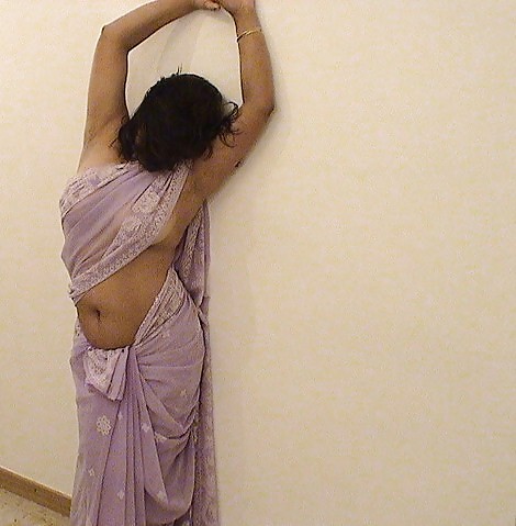Indian wife sari strip #11703544