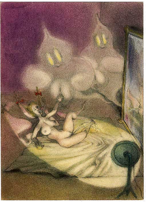 Painted EroPorn Art 29 - Artist N.N. (4) c. 1930 for raudy #10778617