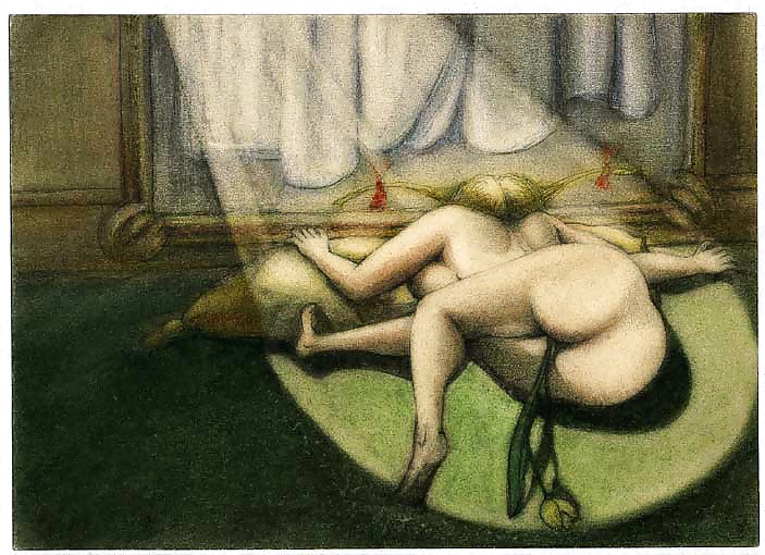 Pintado eroporn arte 29 - artista n.n. (4) c. 1930 para raudy
 #10778637