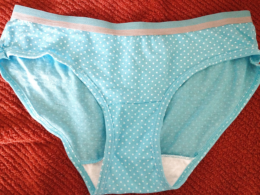 Blue Panty Cumshot 03  #19747176