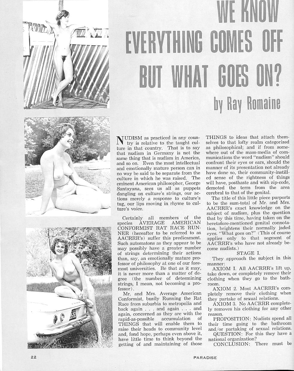 Vintage Zeitschriften Paradies 07- 1964 #1538810