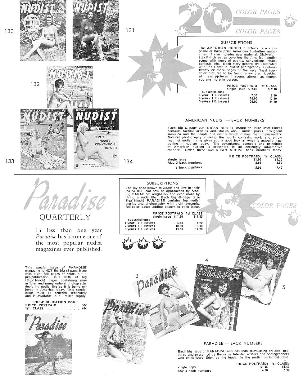 Vintage Zeitschriften Paradies 07- 1964 #1539258