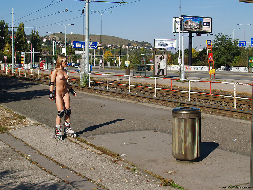 Nude in public #15019935
