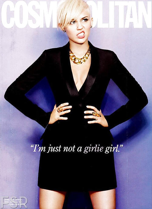 Sexy Miley Cyrus Photoshoot for Cosmopolitan, March 2013 #16119100