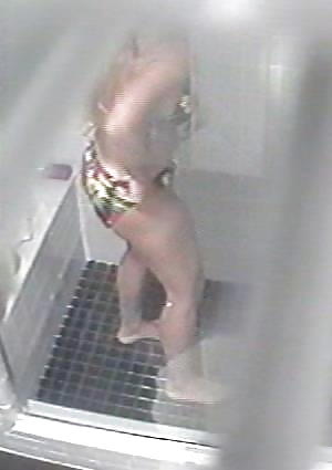 Shower Voyeur - Bikini Strip #263954