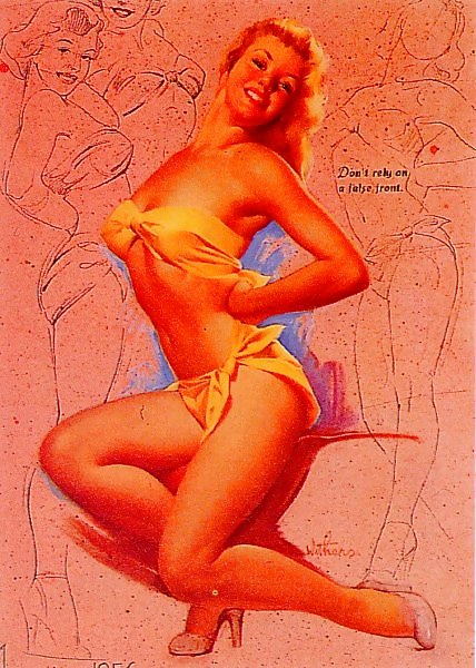 Vintage Pinups Ted Withers