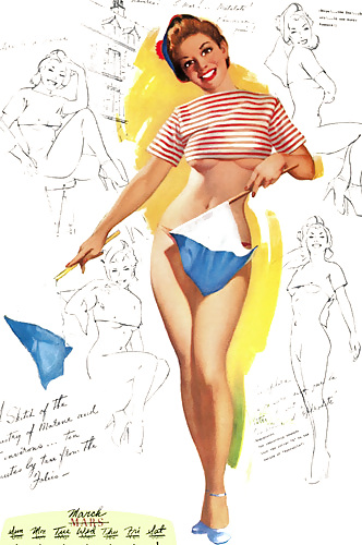 Pin-up Art 6 - Ted Withers #8407075