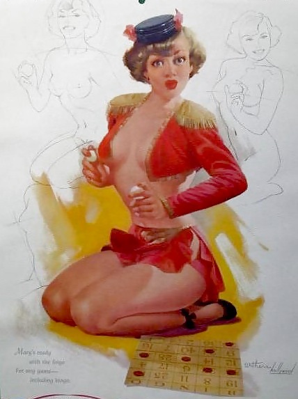 Pin-up Art 6 - Ted Withers #8407165