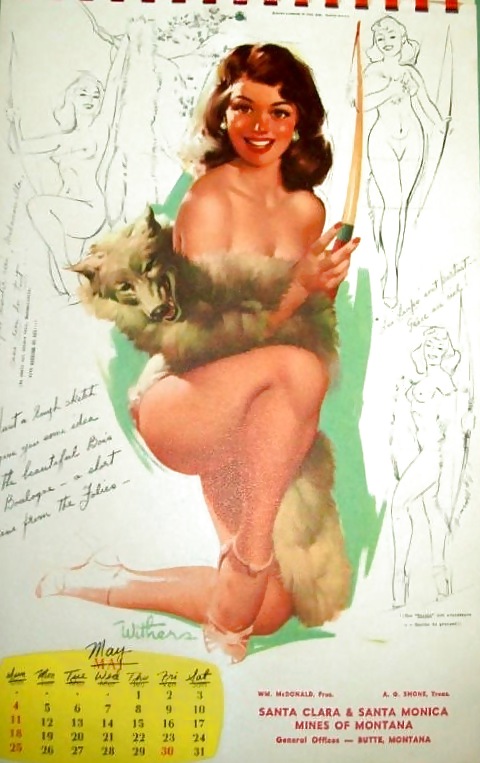 Pin-up Art 6 - Ted Withers #8407241