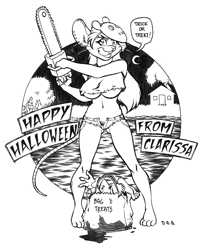Sexy Halloween Toon Art 2 #1728900