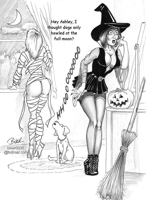 Sexy halloween toon art 2
 #1729010