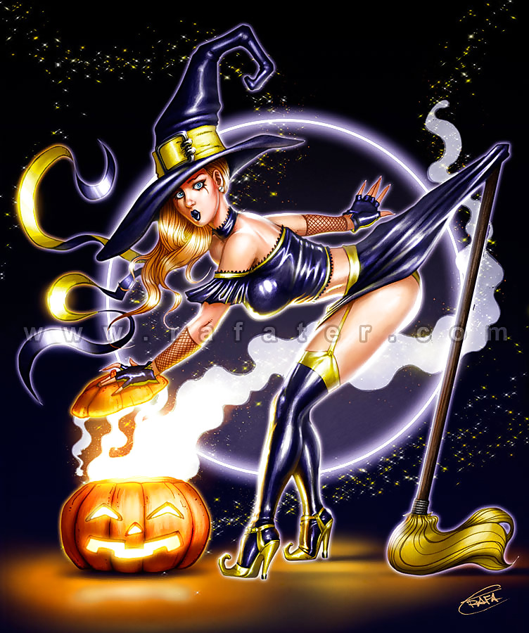 Sexy halloween toon art 2
 #1729151